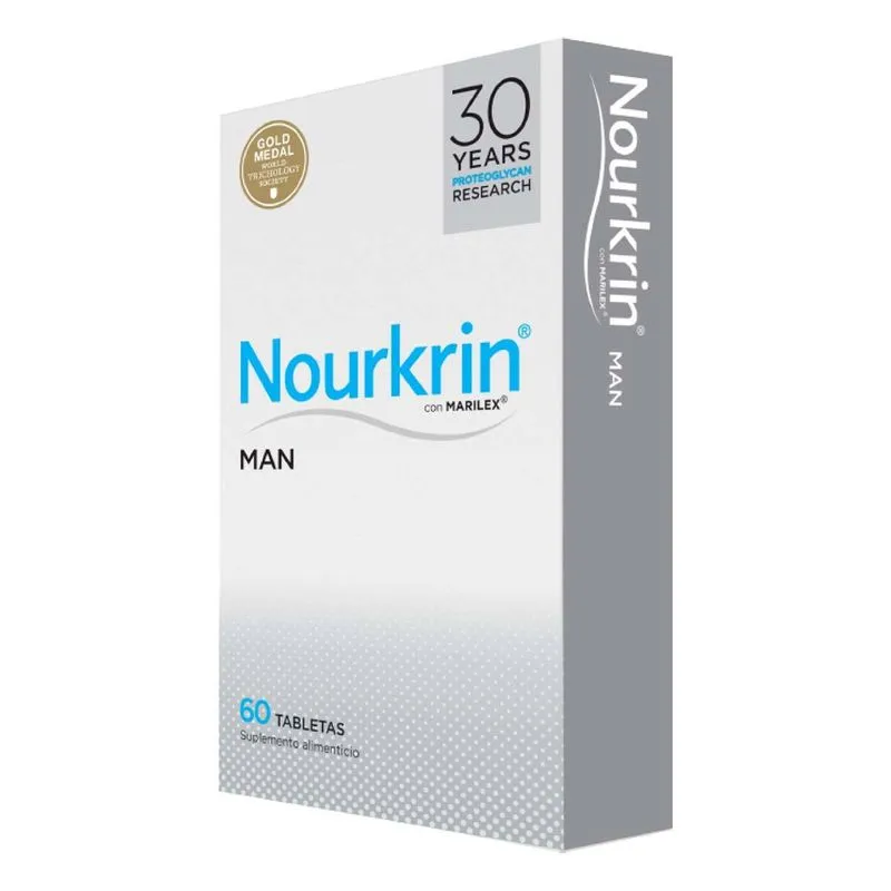 Nourkrin Man Suplemento Alimenticio Caja Con  60 Tabletas