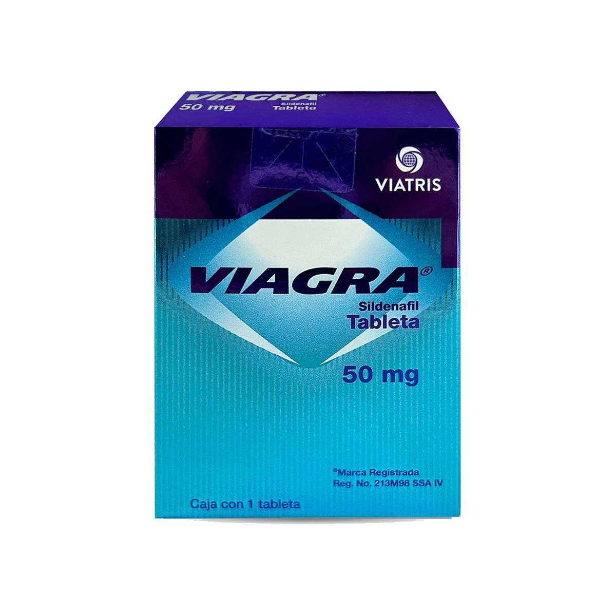 Viagra Sildenafil Viatris Caja Con 1 Tableta De 50 mg