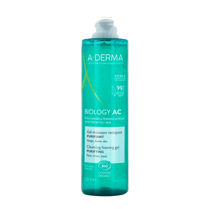 A-DERMA BIOLOGY GEL LIM PUR 200ML