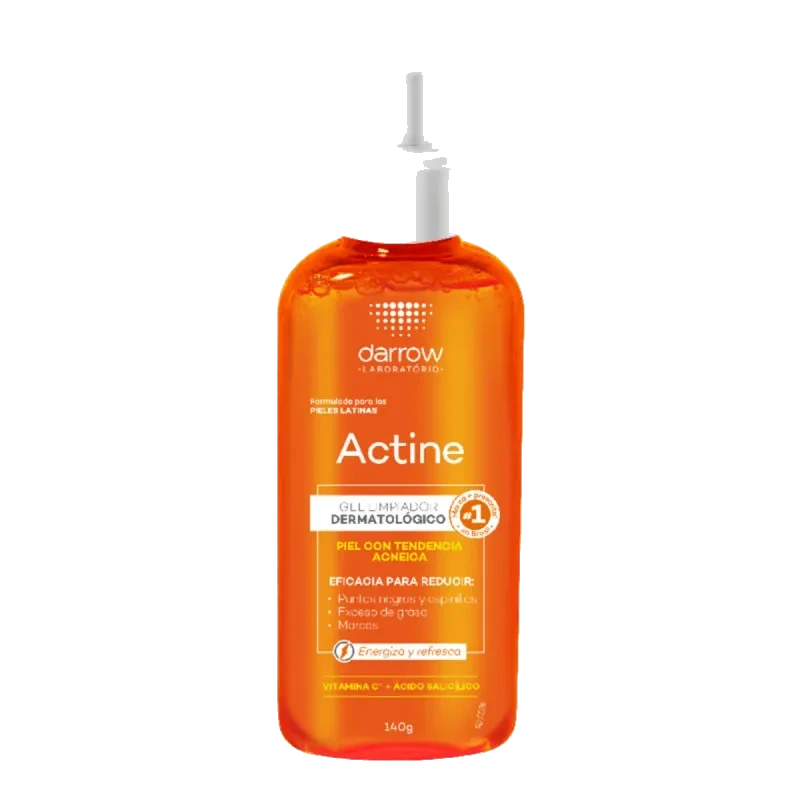 Darrow Actine Gel Limpiador Acneicas 140 g