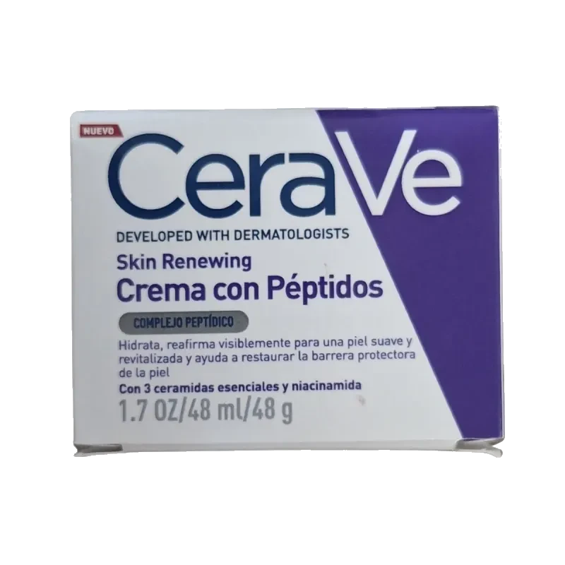 CeraVe Skin Renewing - Crema de Noche con Péptidos 48g