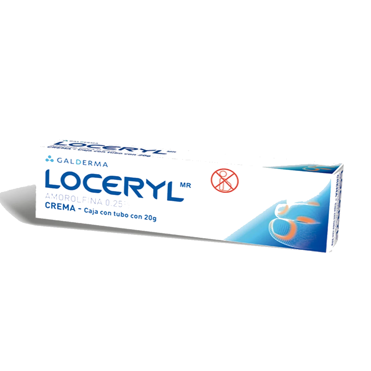 Loceryl 0.25 % Crema 20 G