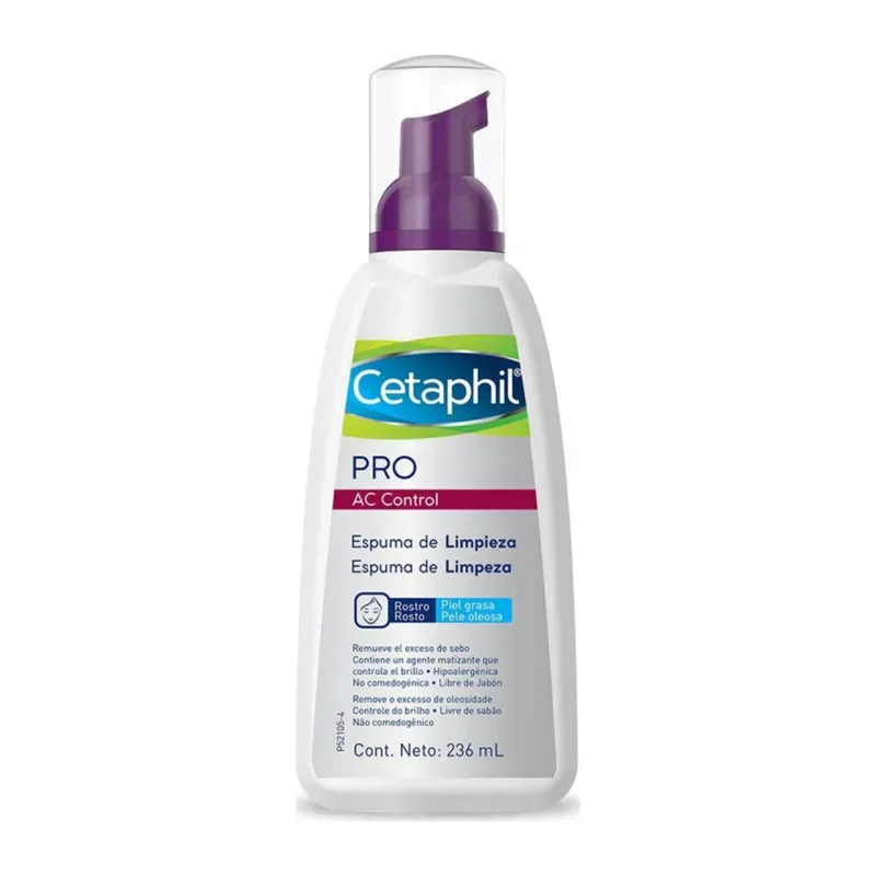 CETAPHIL ESPUMA DERMACONTROL 236ML *GLD*