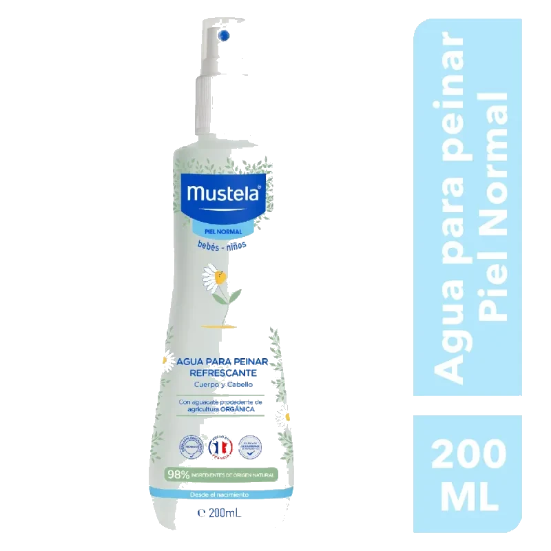 Agua Mustela Para Peinar Refrescante 200 Ml