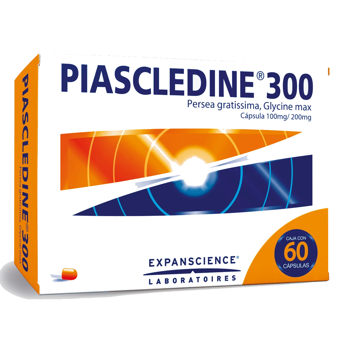 Piascledine 300 100/200 Mg 60 Cápsulas
