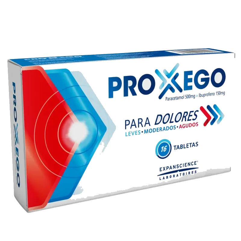Proxego 500/150 Mg 16 Tabletas