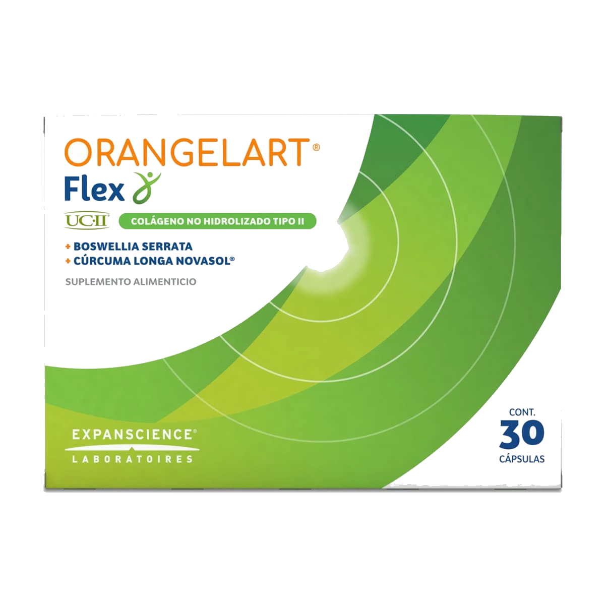 Orangelart Flex Suplemento Alimenticio 30 Cápsulas