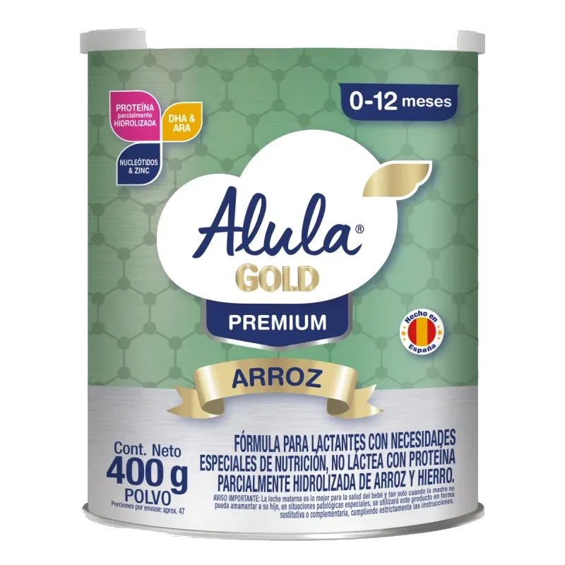 ALULA GOLD PREMIUM ARROZ 0-12M 400G