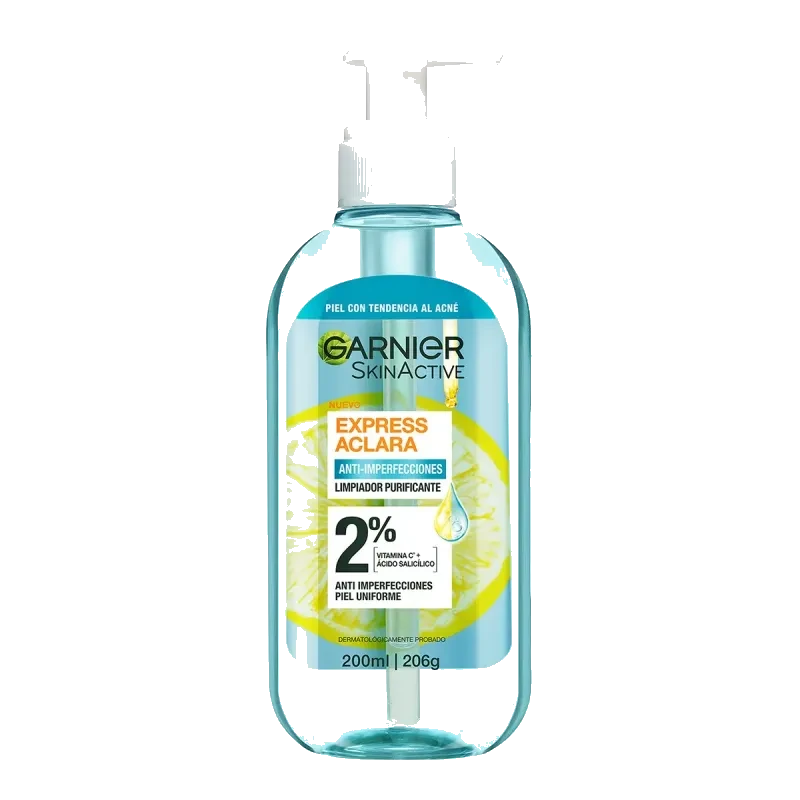 LIM PURIF GARNIER EXPRES 2% 200ML