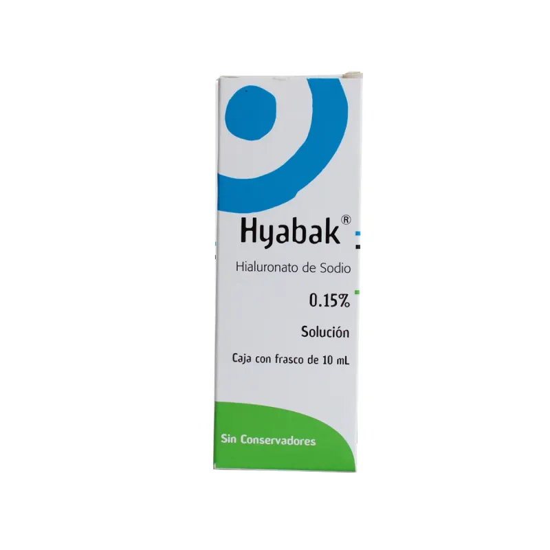 HYABAK 0.15% SOL OFT 10 ML
