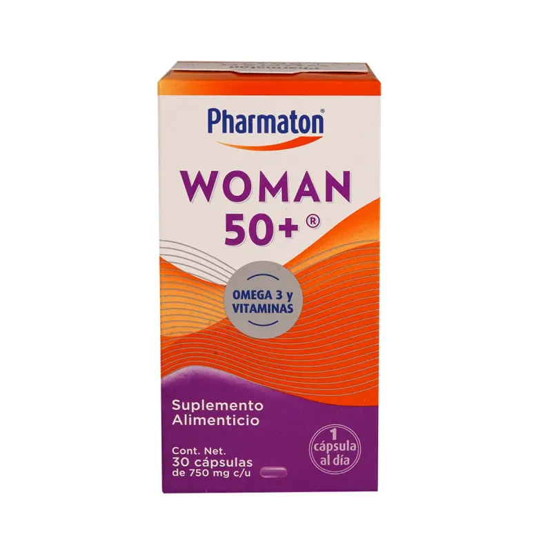 PHARMATON WOM50+ 750MG S ALI 30CAPS