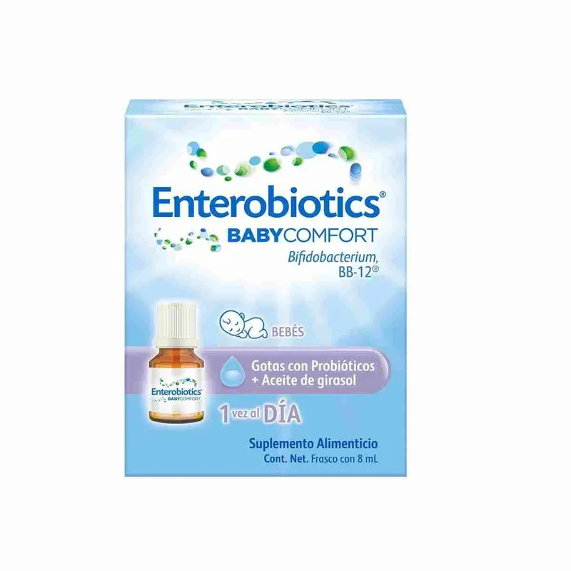 Enterobiotics Baby Suplemento Alimenticio Caja Con Frasco De 8ml