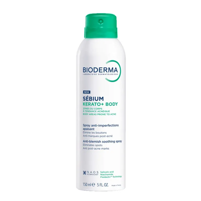 Bioderma Sebium Kerato+ Body Spray Anti-Imperfecciones 150 ml