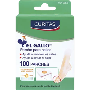 EL GALLO PARCHE PARA PARA CALLOS 100PZS