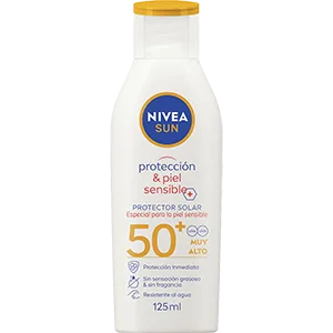 NIVEA SUN PIEL SENS FPS 50+ 125 ML