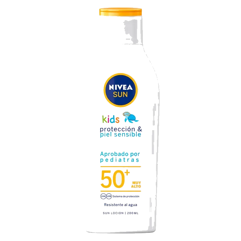 PROT NIV SUNKIDS P-SEN FPS50 200ML