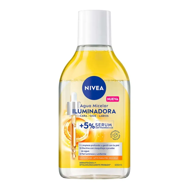 AGUA MICE NIVEA ILUMINADORA 400ML