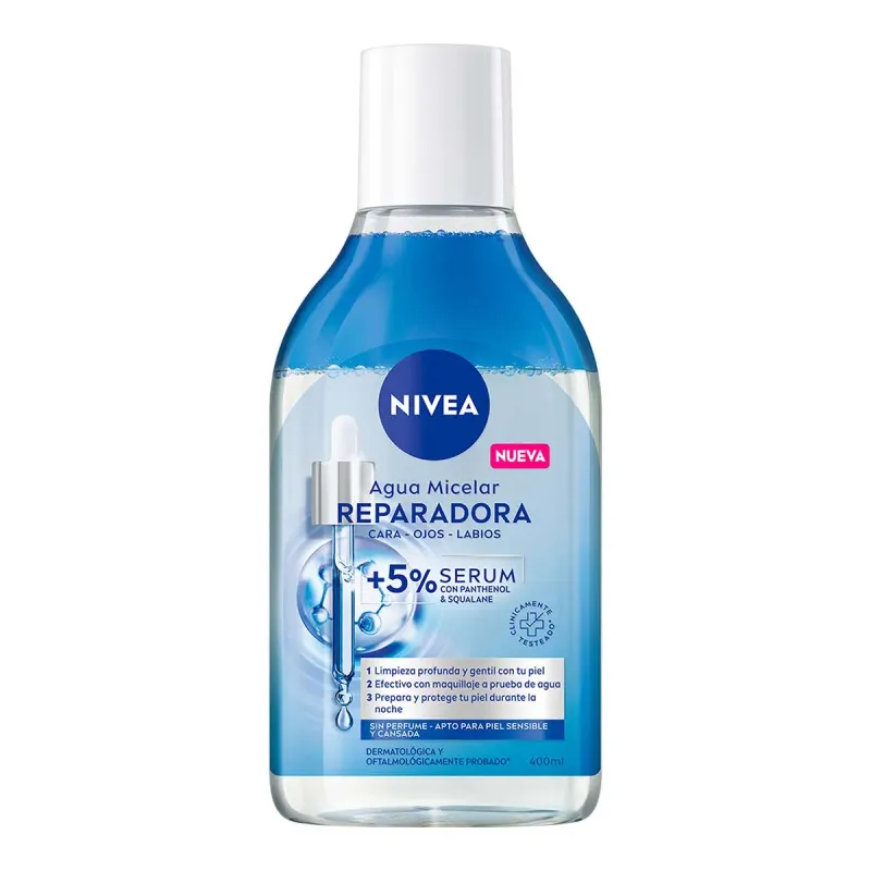 AGUA MICE NIVEA REPARADORA 400ML