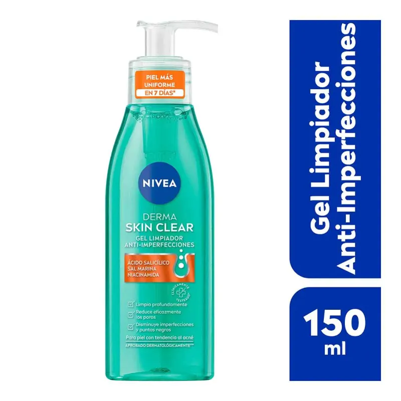 GEL NIVEA LIMP ANTI-IMPERF 150ML