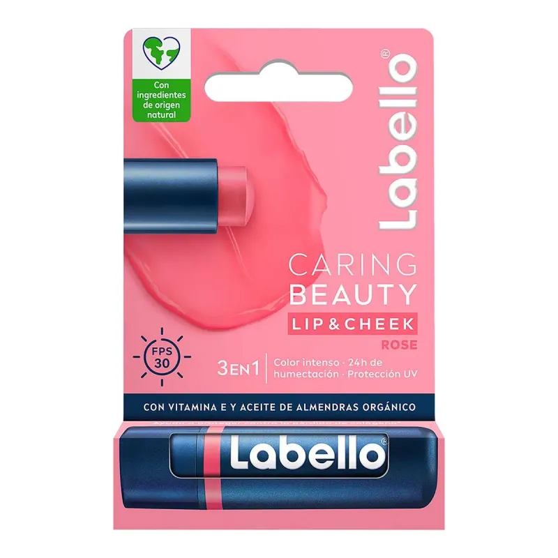 POM LAB LABELLO CARING-B ROSE4.8G