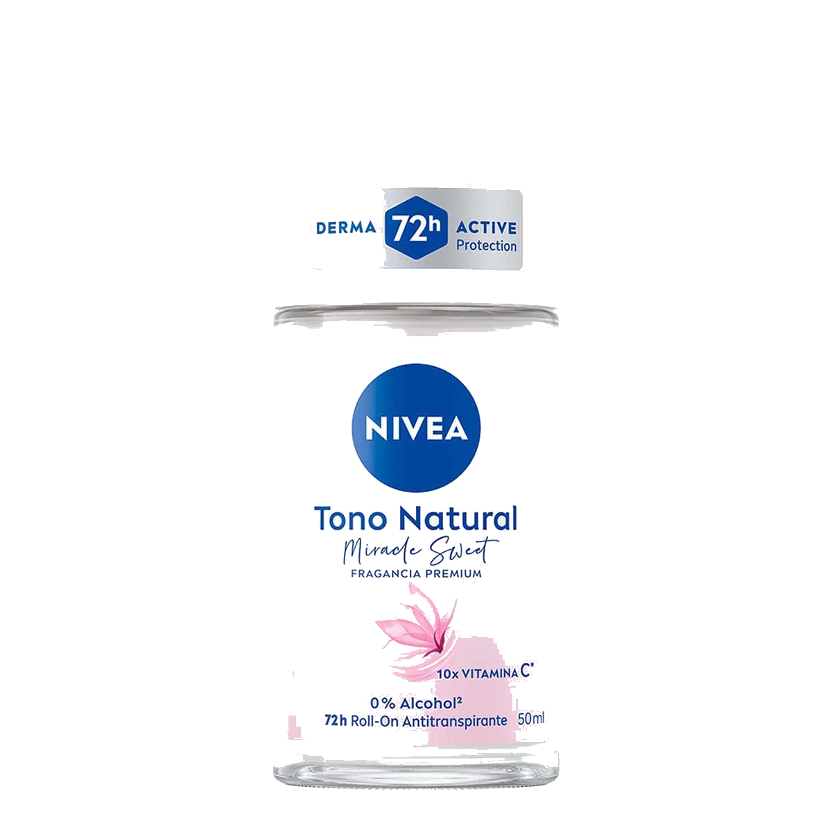 desodorante Nivea Velvet Romance Roll On para mujeres de 50ml
