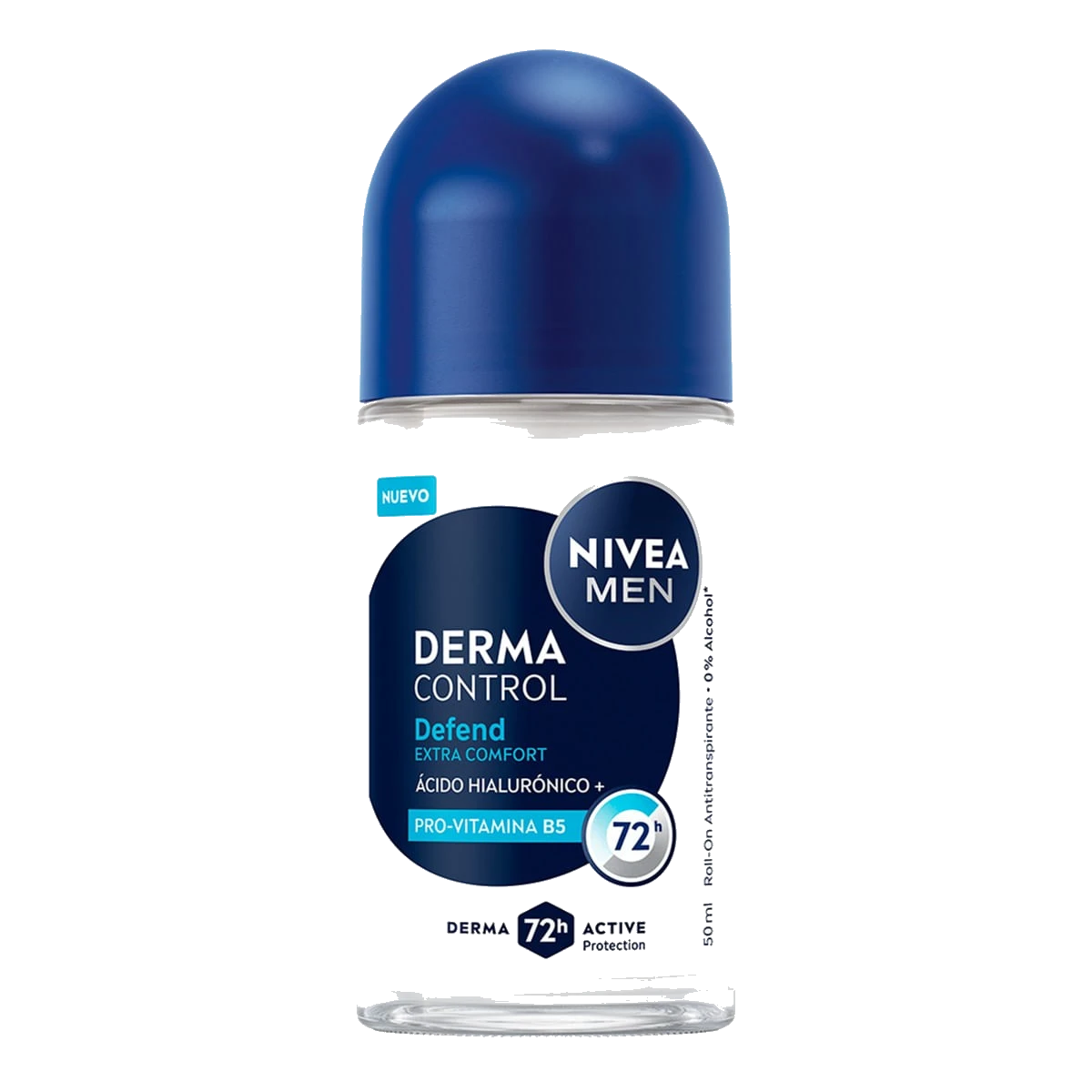 Derma Control Nivea Men Envase Con Desodorante Defend Vitamin B5 Roll On De 50ml
