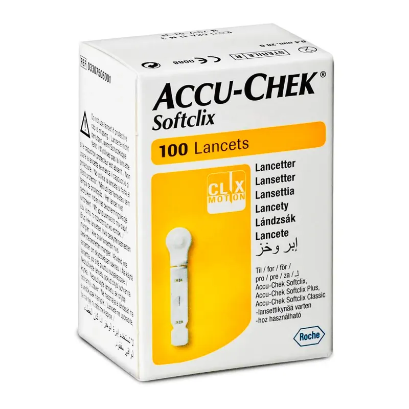 Lancetas Accu-Chek Softclix 100 Piezas