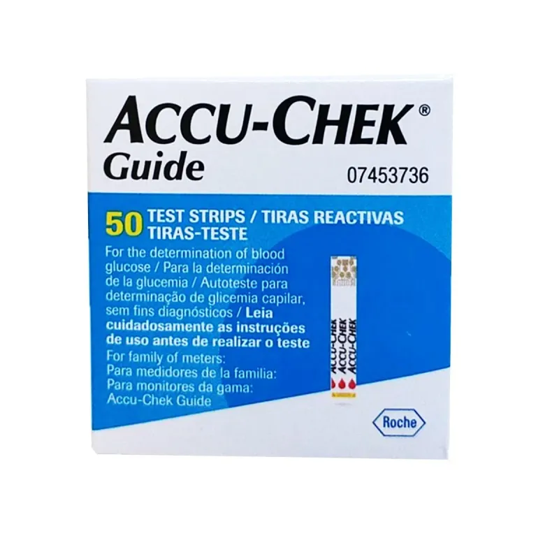 ACCU-CHECK GUIDE 50 TIRAS REACTIVAS