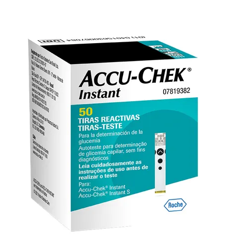 ACCU-CHECK INSTANT 50 TIRAS REACTIVAS