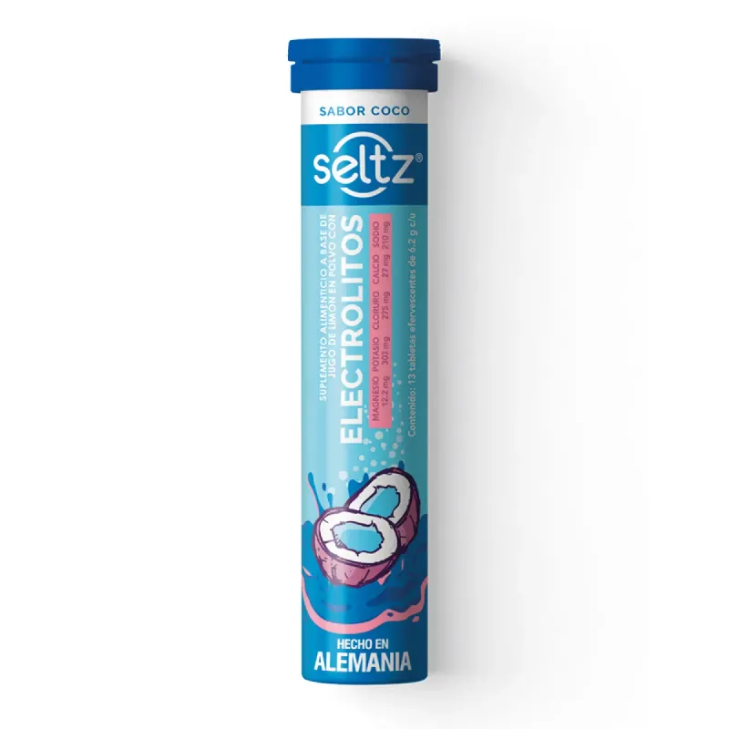 SELTZ ELECTROLITOS TUBO COCO
