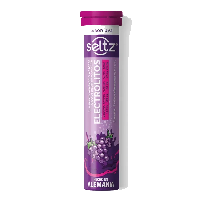 SELTZ ELECTROLITOS TUBO UVA