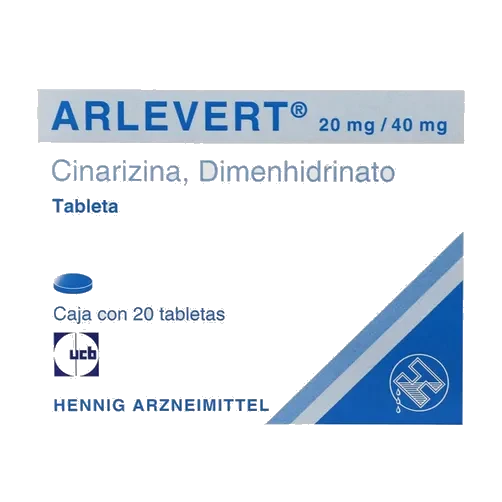 Arlevert 20 Mg/40 Mg 20 Tabletas
