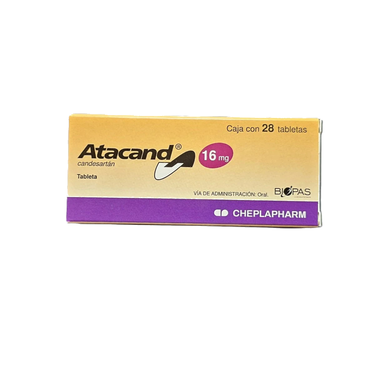 Atacand 16 mg 28 Tabletas