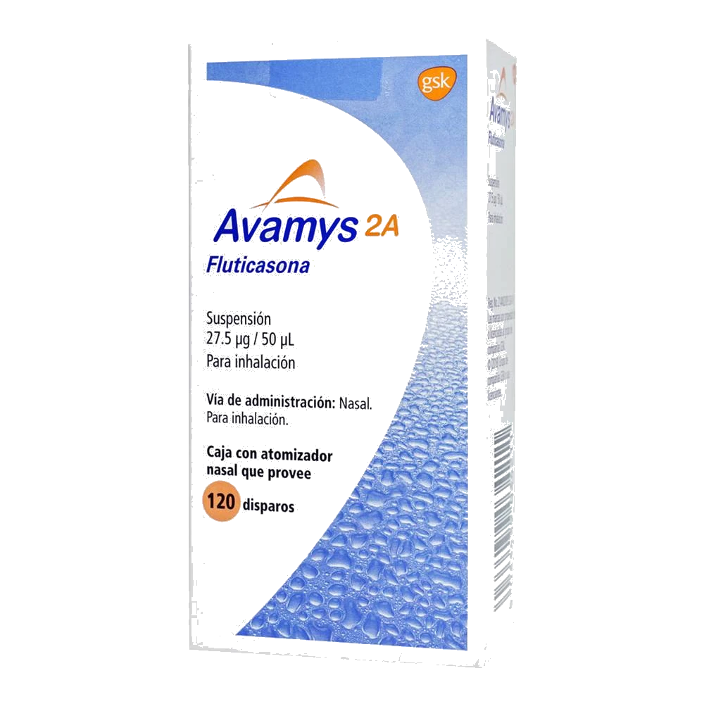 AVAMYS 2A 27.5UG/50UG SUSP 120 DOSIS  *GSK*