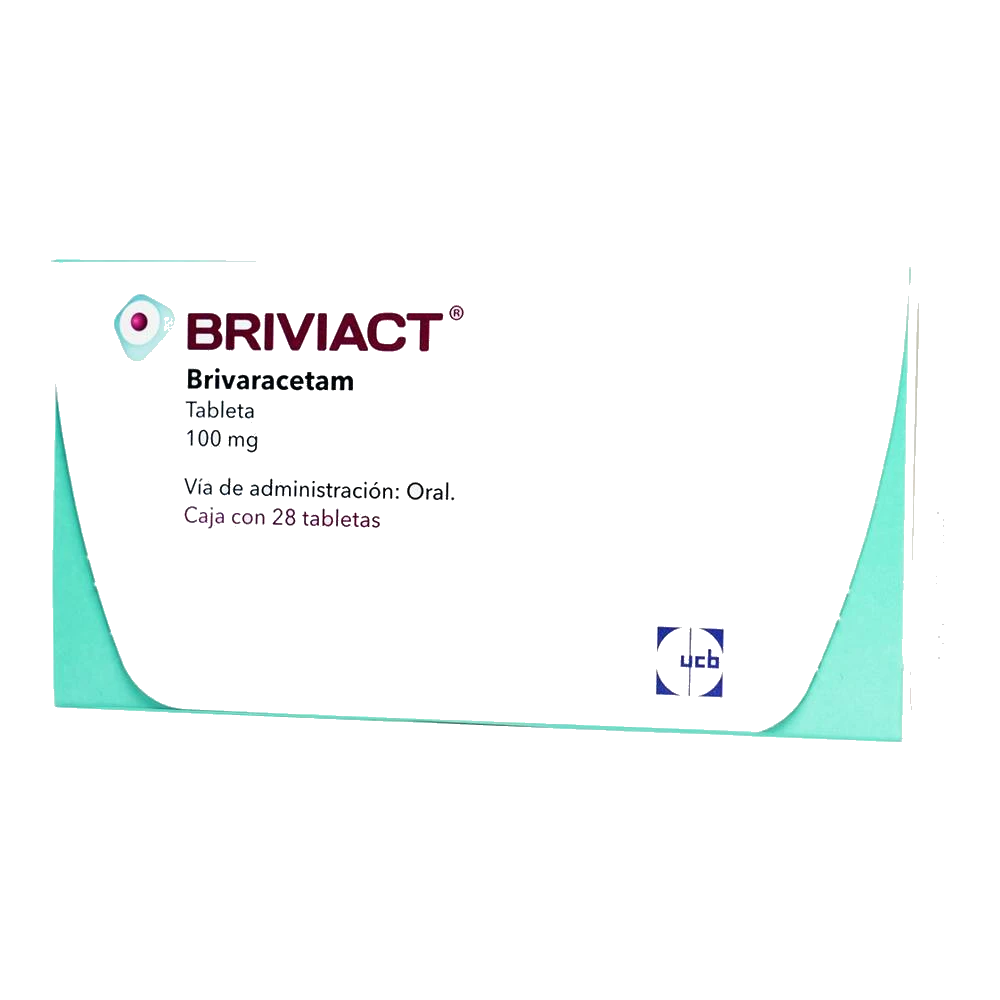 Briviact 100 Mg 28 Tabletas