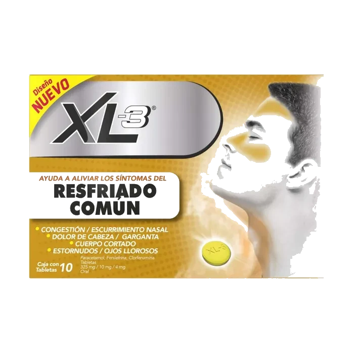 XL-3 ANTIGRIPAL 10TABS