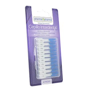 CEPILLO INTRADENTAL 40PZS