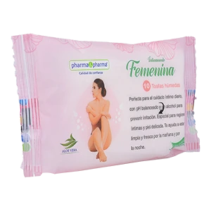 TOALLITAS HÚMEDAS FEMENINA (PyP) 1PZAS