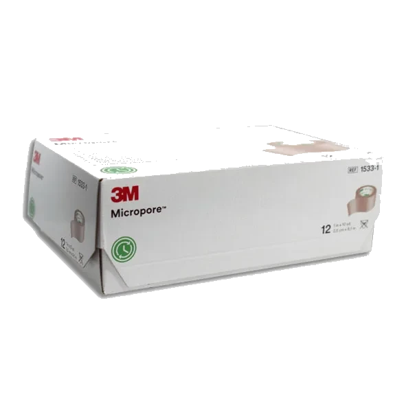 CINTA MICROPOROSA PIEL 3M 2.5CM