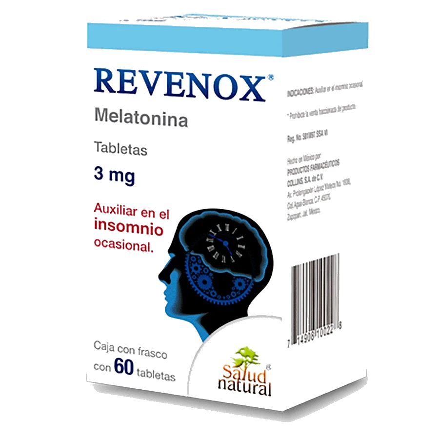 REVENOX (MELATONINA 3MG) 60TABS