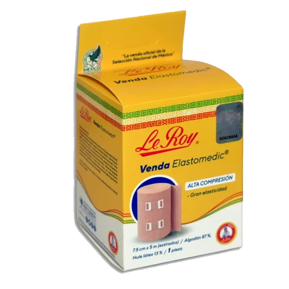 VENDA ELASTOMEDIC 7.5CMX5M LEROY