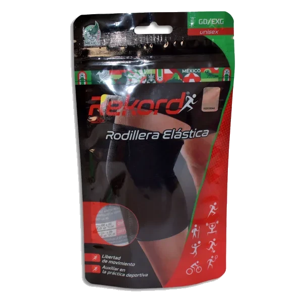 RODILLERA ELASTICA GRANDE/XL REKORD