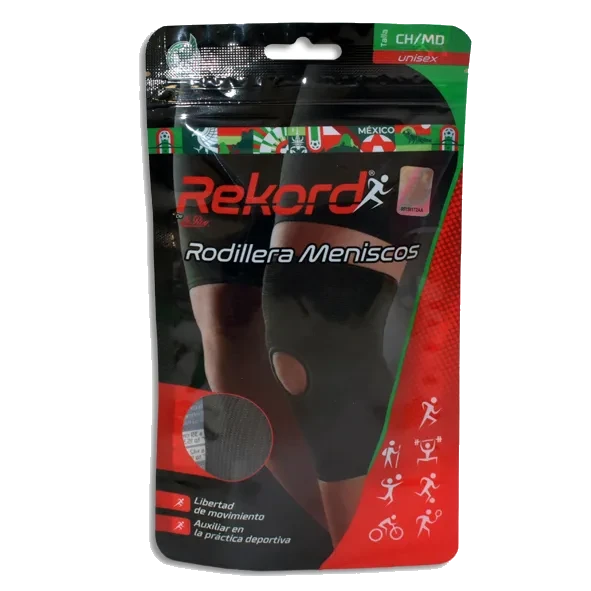 RODILLERA ELASTICA MENISCOS CHICA/MEDIANA REKORD