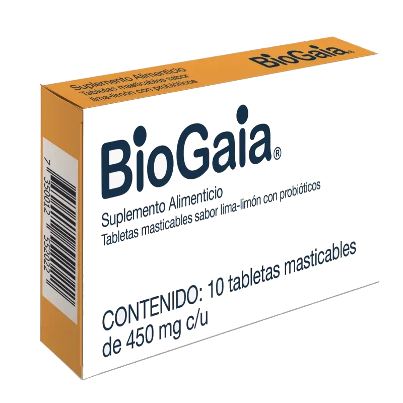 BIOGAIA SUP ALIM LIMA-LIMON 10TAB