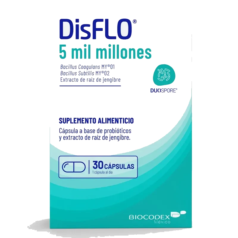 Disflo Suplemento Alimnticio Caja Con 30 Cápsulas