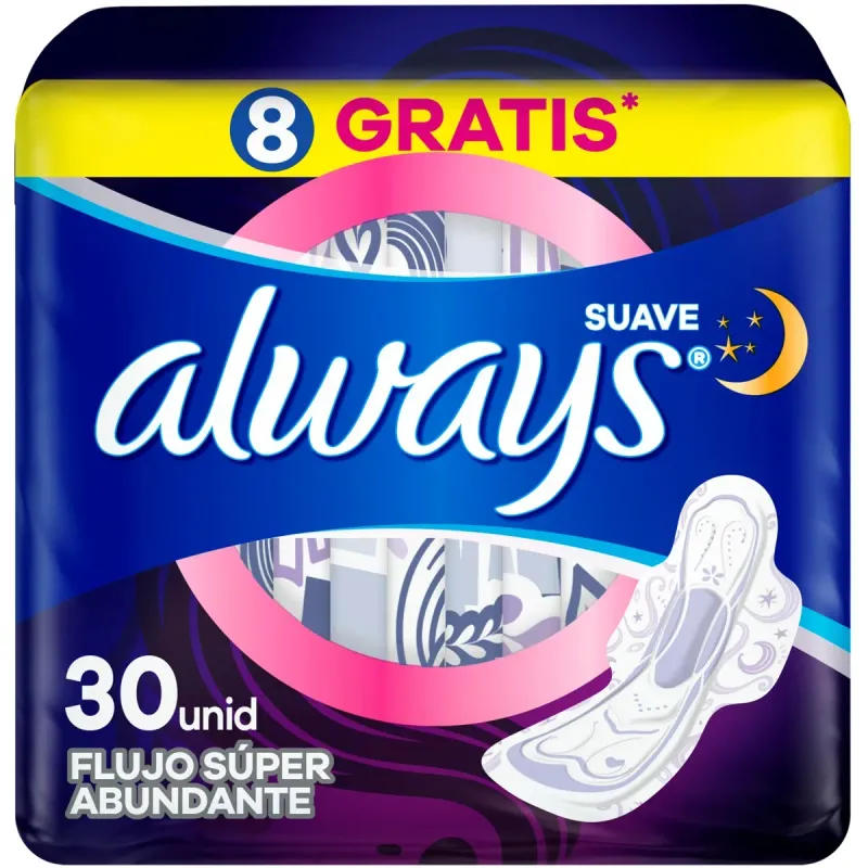 TAS SANIT ALWAYS NOC SUAVE 30PZ  N