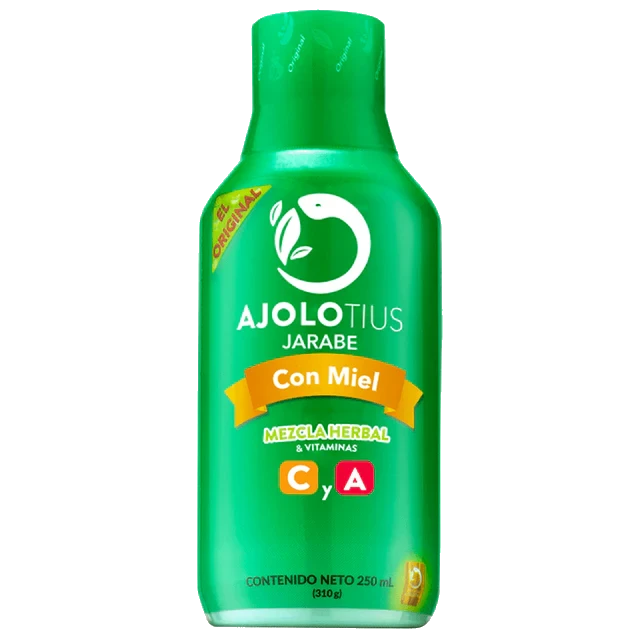 AJOLOTIUS JARABE CON MIEL 1 JBE 250 ML