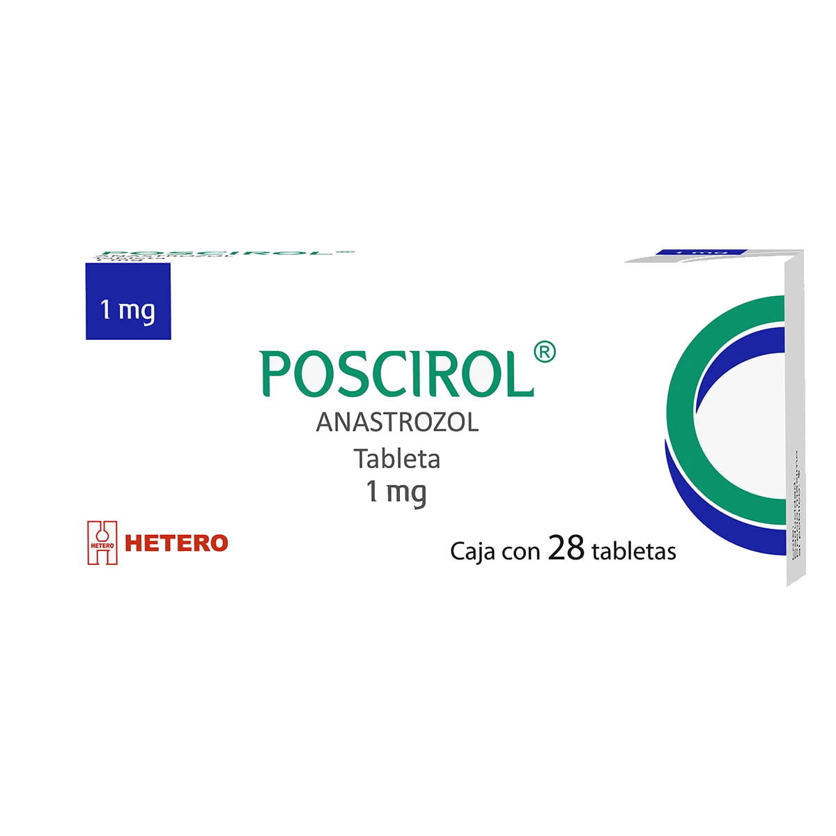 ANASTRAZOL (POSCIROL) 1MG TAB C/28*AMX*
