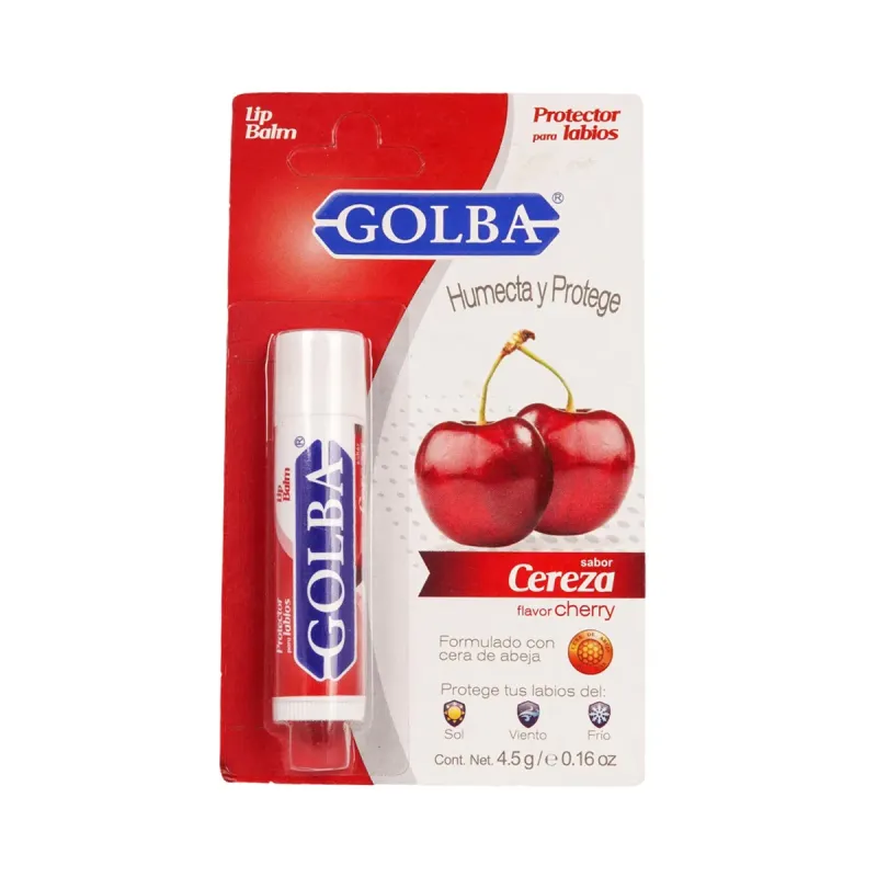Pomada Labial Golba Cereza 4.5 G