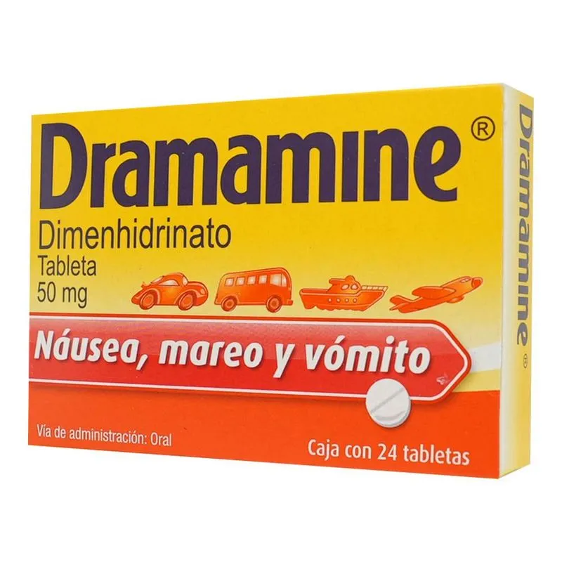 DRAMAMINE 50MG TAB C/24 *JAN*